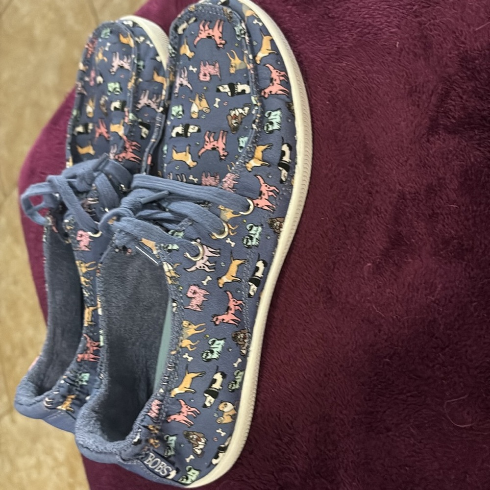 Fun Bobs Sketchers sneakers With Dogs Print Sneakers - Picture 5 of 6